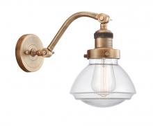  515-1W-BB-G322 - Olean - 1 Light - 7 inch - Brushed Brass - Sconce