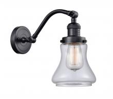  515-1W-BK-G192 - Bellmont - 1 Light - 7 inch - Matte Black - Sconce