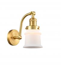  515-1W-SG-G181S - Canton - 1 Light - 7 inch - Satin Gold - Sconce