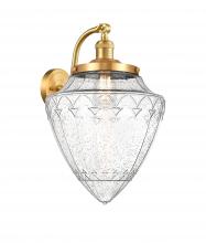  515-1W-SG-G664-12 - Bullet - 1 Light - 12 inch - Satin Gold - Sconce