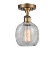  516-1C-BB-G105 - Belfast - 1 Light - 6 inch - Brushed Brass - Semi-Flush Mount