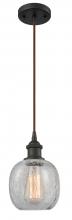  516-1P-OB-G105 - Belfast - 1 Light - 6 inch - Oil Rubbed Bronze - Cord hung - Mini Pendant