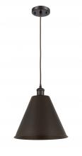  516-1P-OB-MBC-12-OB - Berkshire - 1 Light - 12 inch - Oil Rubbed Bronze - Cord hung - Mini Pendant