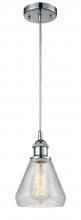  516-1P-PC-G275 - Conesus - 1 Light - 6 inch - Polished Chrome - Cord hung - Mini Pendant