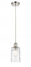  516-1P-PN-G352 - Candor - 1 Light - 5 inch - Polished Nickel - Cord hung - Mini Pendant