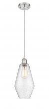  516-1P-SN-G654-7 - Cindyrella - 1 Light - 7 inch - Brushed Satin Nickel - Cord hung - Mini Pendant