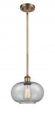  516-1S-BB-G247 - Gorham - 1 Light - 10 inch - Brushed Brass - Mini Pendant