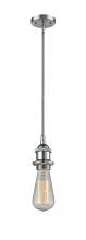  516-1S-PC - Bare Bulb - 1 Light - 5 inch - Polished Chrome - Mini Pendant