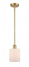  516-1S-SG-G111 - Cobbleskill - 1 Light - 5 inch - Satin Gold - Mini Pendant