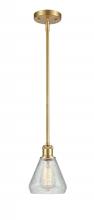  516-1S-SG-G275 - Conesus - 1 Light - 6 inch - Satin Gold - Mini Pendant