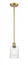  516-1S-SG-G342 - Hadley - 1 Light - 5 inch - Satin Gold - Mini Pendant