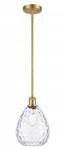  516-1S-SG-G372 - Waverly - 1 Light - 8 inch - Satin Gold - Mini Pendant