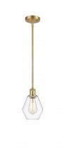  516-1S-SG-G652-6 - Cindyrella - 1 Light - 6 inch - Satin Gold - Mini Pendant