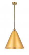  516-1S-SG-MBC-16-SG - Berkshire - 1 Light - 16 inch - Satin Gold - Pendant