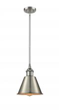  516-1S-SN-M8 - Smithfield - 1 Light - 7 inch - Brushed Satin Nickel - Mini Pendant