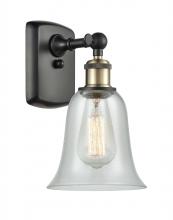  516-1W-BAB-G2812 - Hanover - 1 Light - 6 inch - Black Antique Brass - Sconce