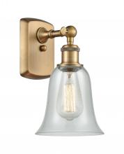  516-1W-BB-G2812 - Hanover - 1 Light - 6 inch - Brushed Brass - Sconce