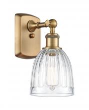  516-1W-BB-G442 - Brookfield - 1 Light - 6 inch - Brushed Brass - Sconce