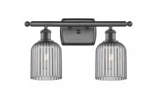  516-2W-OB-G559-5SM - Bridal Veil - 2 Light - 15 inch - Oil Rubbed Bronze - Bath Vanity Light