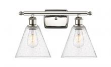  516-2W-PN-GBC-84 - Berkshire - 2 Light - 18 inch - Polished Nickel - Bath Vanity Light