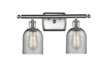  516-2W-SN-G257 - Caledonia - 2 Light - 15 inch - Brushed Satin Nickel - Bath Vanity Light