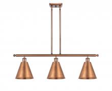  516-3I-AC-MBC-8-AC - Berkshire - 3 Light - 36 inch - Antique Copper - Cord hung - Island Light