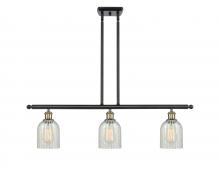  516-3I-BAB-G2511 - Caledonia - 3 Light - 36 inch - Black Antique Brass - Cord hung - Island Light