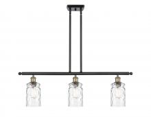  516-3I-BAB-G352 - Candor - 3 Light - 36 inch - Black Antique Brass - Cord hung - Island Light