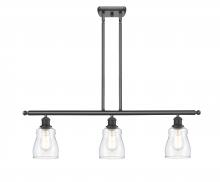  516-3I-BK-G392 - Ellery - 3 Light - 36 inch - Matte Black - Cord hung - Island Light