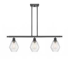  516-3I-BK-G654-6 - Cindyrella - 3 Light - 36 inch - Matte Black - Cord hung - Island Light