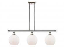  516-3I-PN-G121-8 - Athens - 3 Light - 36 inch - Polished Nickel - Cord hung - Island Light