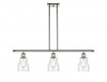  516-3I-PN-G394 - Ellery - 3 Light - 36 inch - Polished Nickel - Cord hung - Island Light