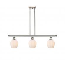  516-3I-PN-G461-6 - Norfolk - 3 Light - 36 inch - Polished Nickel - Cord hung - Island Light