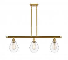  516-3I-SG-G652-6 - Cindyrella - 3 Light - 36 inch - Satin Gold - Cord hung - Island Light