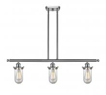  516-3I-SN-CE231-CL - Kingsbury - 3 Light - 36 inch - Brushed Satin Nickel - Cord hung - Island Light