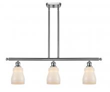  516-3I-SN-G391 - Ellery - 3 Light - 36 inch - Brushed Satin Nickel - Cord hung - Island Light