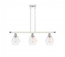  516-3I-WPC-G652-6 - Cindyrella - 3 Light - 36 inch - White Polished Chrome - Cord hung - Island Light