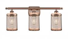  516-3W-AC-M18-AC - Nestbrook - 3 Light - 25 inch - Antique Copper - Bath Vanity Light