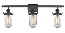  516-3W-OB-CE231-CL - Kingsbury - 3 Light - 24 inch - Oil Rubbed Bronze - Bath Vanity Light