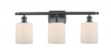  516-3W-OB-G111 - Cobbleskill - 3 Light - 25 inch - Oil Rubbed Bronze - Bath Vanity Light