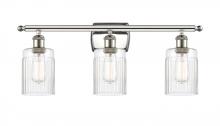  516-3W-PN-G342 - Hadley - 3 Light - 25 inch - Polished Nickel - Bath Vanity Light