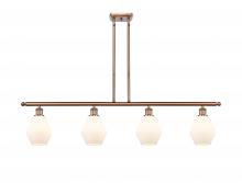  516-4I-AC-G651-6 - Cindyrella - 4 Light - 48 inch - Antique Copper - Cord hung - Island Light