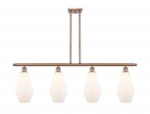  516-4I-AC-G651-7 - Cindyrella - 4 Light - 48 inch - Antique Copper - Cord hung - Island Light