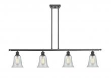  516-4I-BK-G2812 - Hanover - 4 Light - 48 inch - Matte Black - Cord hung - Island Light