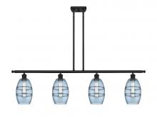  516-4I-BK-G557-6BL - Vaz - 4 Light - 48 inch - Matte Black - Cord hung - Island Light