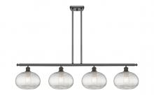  516-4I-OB-G555-10CL - Ithaca - 4 Light - 48 inch - Oil Rubbed Bronze - Cord hung - Island Light