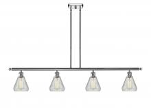  516-4I-PC-G275 - Conesus - 4 Light - 48 inch - Polished Chrome - Cord hung - Island Light