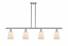  516-4I-PN-G391 - Ellery - 4 Light - 48 inch - Polished Nickel - Cord hung - Island Light