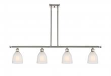  516-4I-PN-G441 - Brookfield - 4 Light - 48 inch - Polished Nickel - Cord hung - Island Light