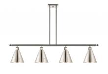  516-4I-PN-MBC-8-PN - Berkshire - 4 Light - 48 inch - Polished Nickel - Cord hung - Island Light